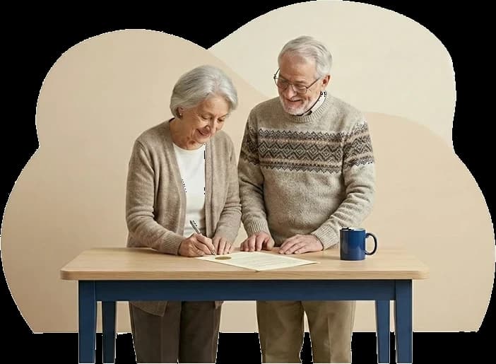 Step 03: Sign, witness and register